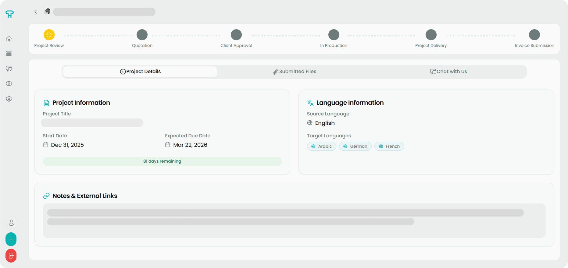 Project Review